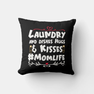 Mutter Geschenkwäsche Kisses Mama Leben Kissen