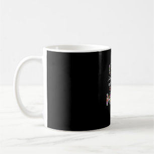 Mutter gesegnet, als Mama und Meme-Blume bezeichne Kaffeetasse