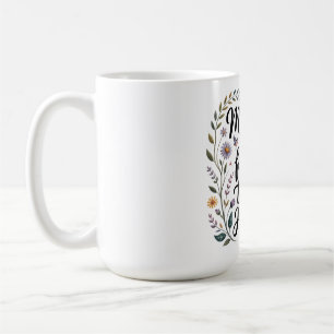 Mütter gestalten Zukunft mit zarten Händen Kaffeetasse