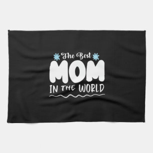 Mutter gibt die beste Mama der Welt Geschirrtuch