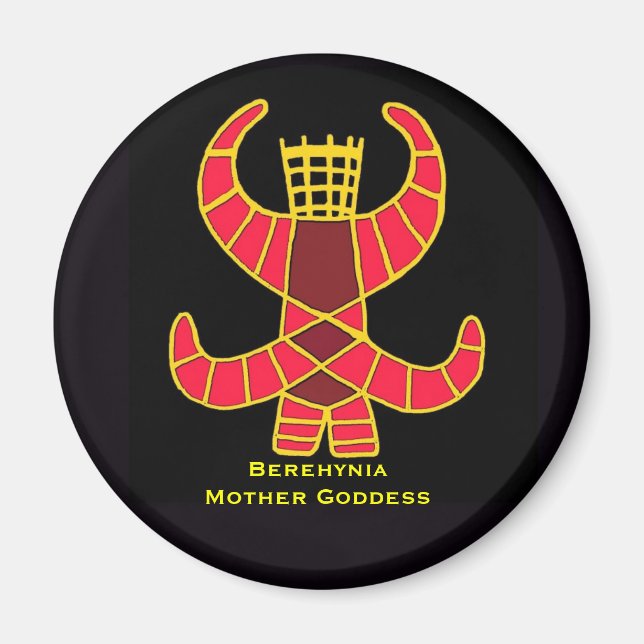 Mutter Goddess Berehynia Magnet (Vorne)