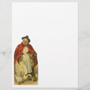 Mutter Goose Vintages Viktorianisches Story Book Flyer