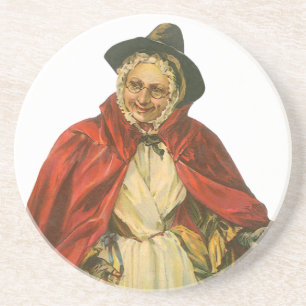 Mutter Goose Vintages Viktorianisches Story Book Untersetzer