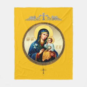 Mutter Gottes Fleecedecke