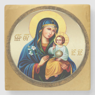 Mutter Gottes, Jungfrau Maria Steinuntersetzer