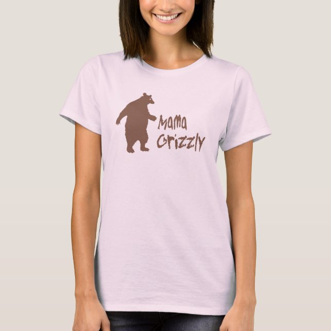 Mutter Grizzly T-Shirt (Vorderseite)