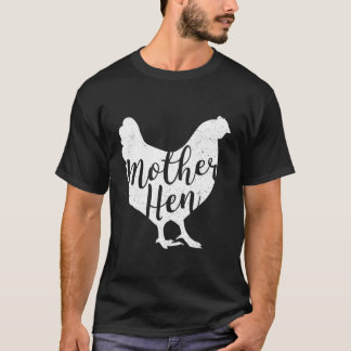 Mutter Hen Happy Mother's Day Niedlich Chicken Ges T-Shirt
