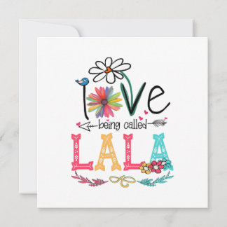 Mutter I Liebe wird als Lala Sonnenblume Geburtsta Einladung