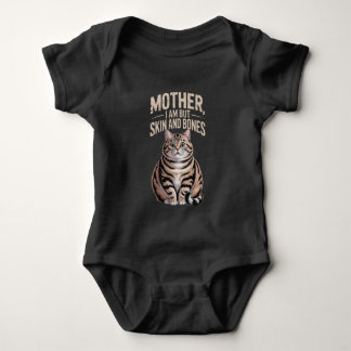 Mutter, ich bin doch nur Haut und Knochen – Lustig Baby Strampler