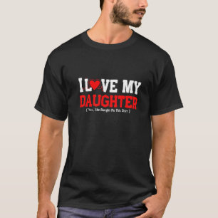 Mutter, ich habe meine Tochter Liebe, die mir das  T-Shirt
