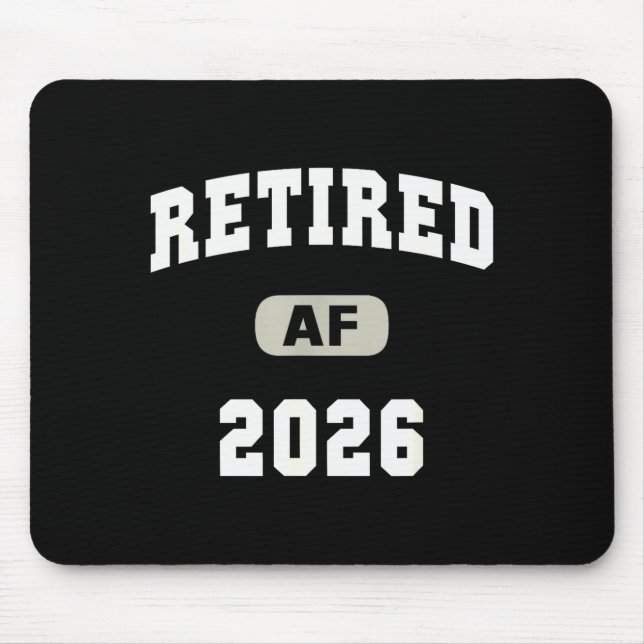 Mutter im Ruhestand Ab 2026 Mutter Kreuzfahrt Mutt Mousepad (Vorne)