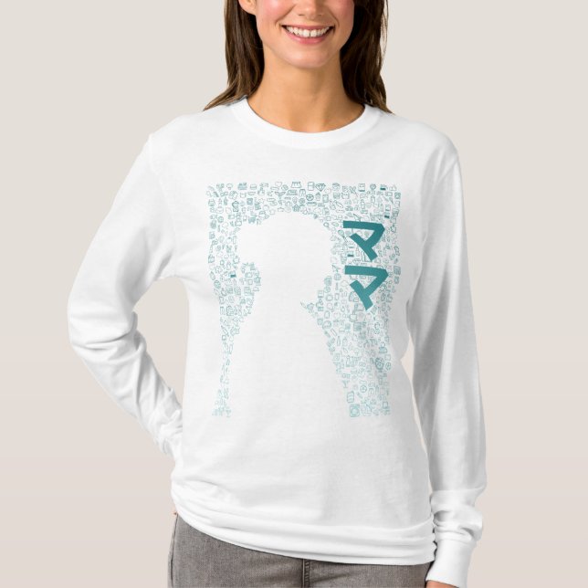Mutter in japanischem T - Shirt (Katakana) (Vorderseite)