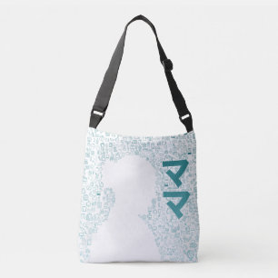 Mutter in japanischer Schrift (Katakana) Tragetaschen Mit Langen Trägern