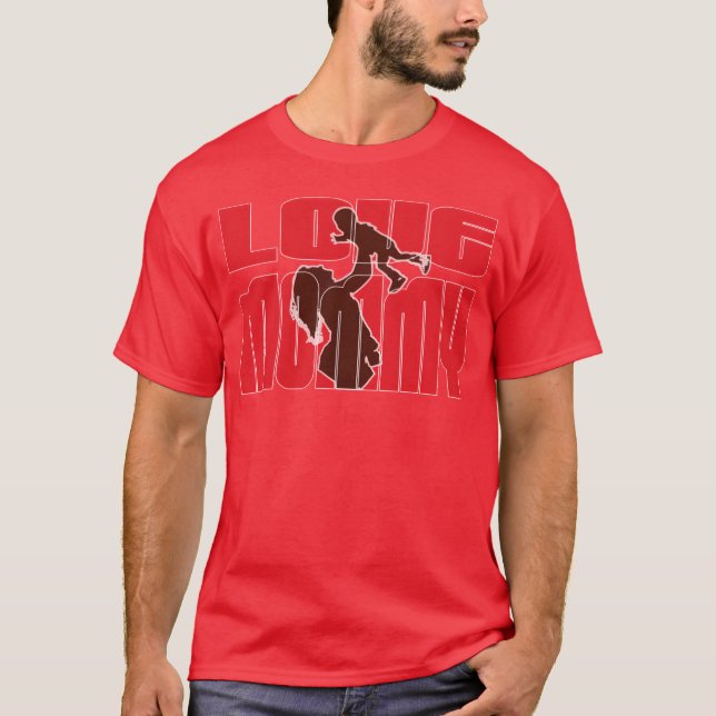 Mutter in Liebe Geschenk T-Shirt (Vorderseite)