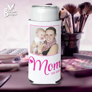 Mutter individuell gestaltetes Geschenk für Mama E Selters Dosenkühler