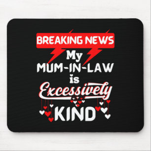 Mutter Inlaw Xmas Geburtstagsseetauchter zur Mama Mousepad