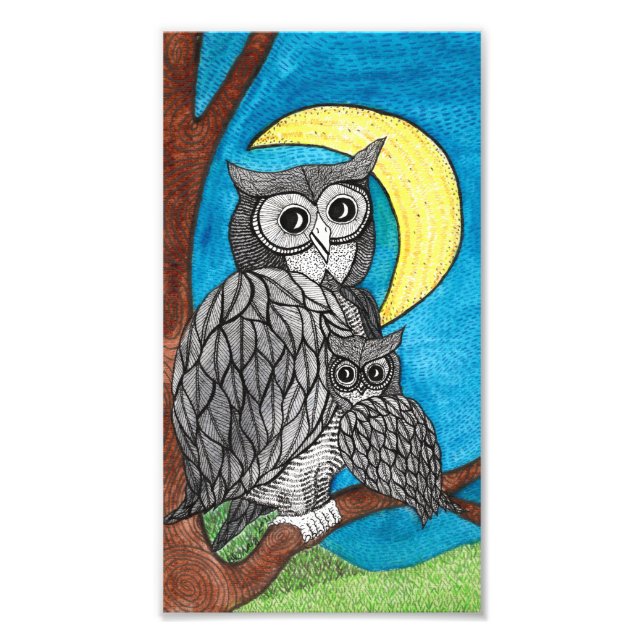 Mutter ist die Art des Wortes Fotodruck (Vorne)