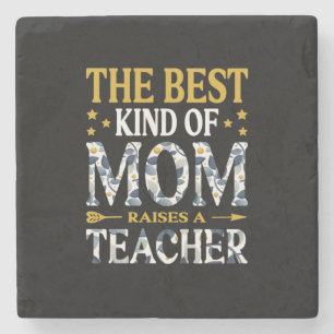 Mutter ist die beste Mama eines Lehrers Steinuntersetzer