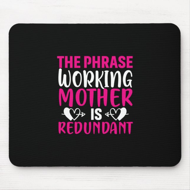 Mutter ist die Formulierung einer arbeitenden Mutt Mousepad (Vorne)