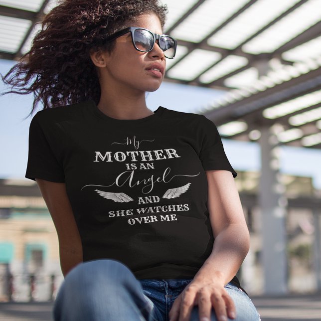 Mutter ist ein Angel-Gedächtnis T-Shirt (Von Creator hochgeladen)