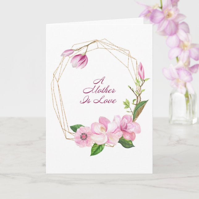 Mutter ist Muttertag der Liebe Karte (Orchidee)