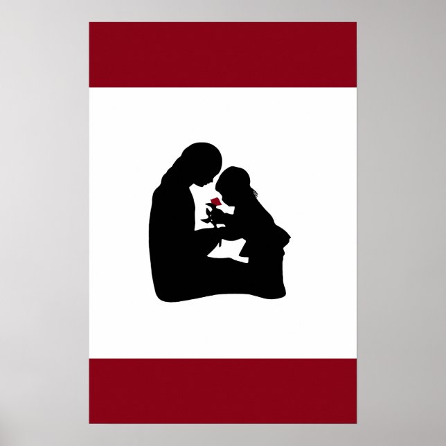 Mutter & Kind Poster (Vorne)