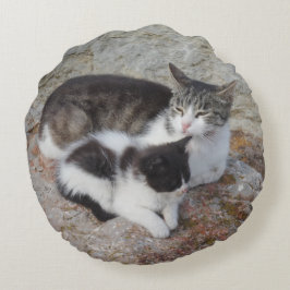 Mutter & Kind Rundkissen Rundes Kissen