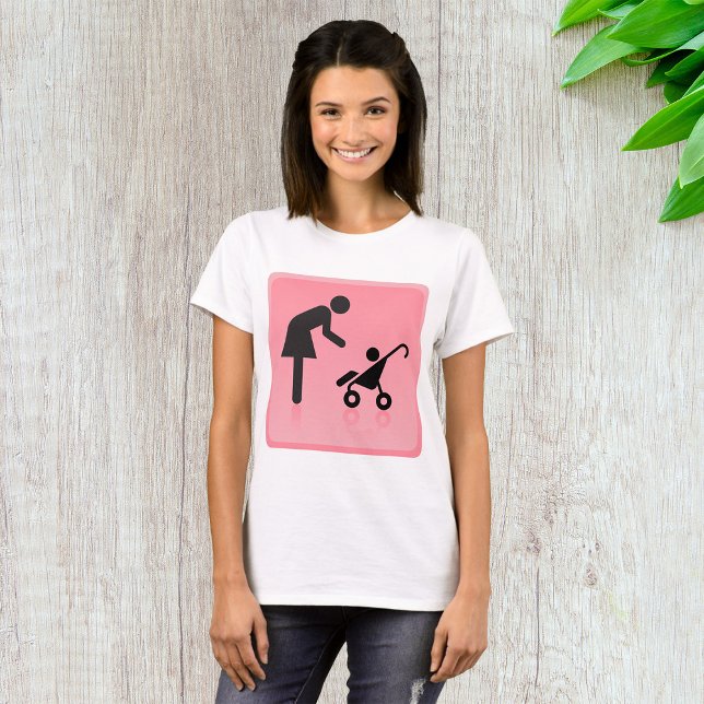 Mutter-Kind-Symbol T-Shirt (Von Creator hochgeladen)