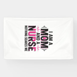Mutter Krankenschwester Nichts Schreckt Mich Vinta Banner