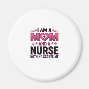 Mutter Krankenschwester Nichts schreckt mich Vinta Magnet