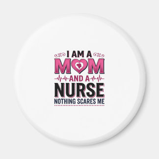 Mutter Krankenschwester Nichts schreckt mich Vinta Magnet
