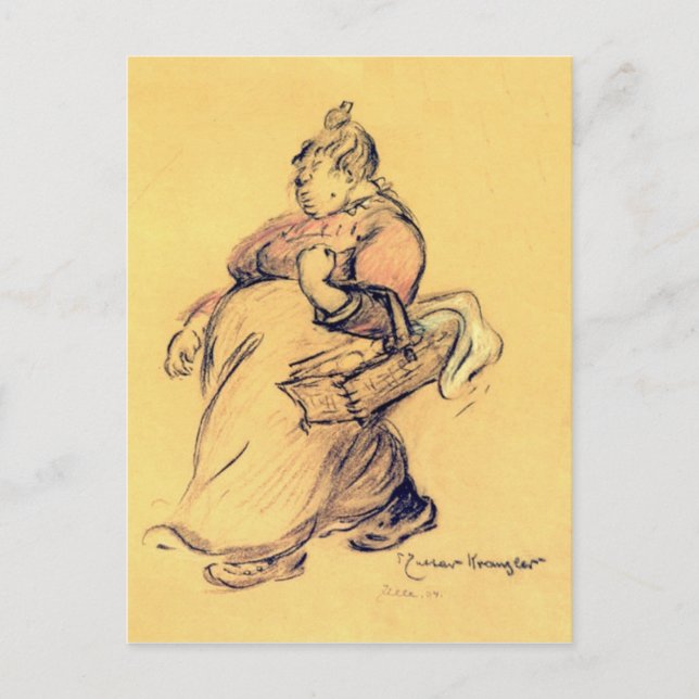 Mutter Kranzler - Vintag Postkarte (Vorderseite)