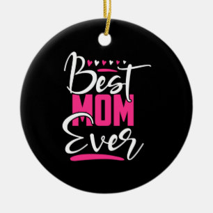 Mutter Kunst Beste Mama je Keramik Ornament