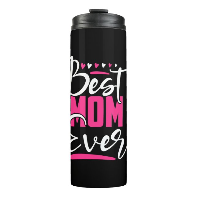 Mutter Kunst Beste Mama je Thermosbecher (Vorderseite)