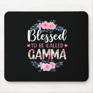 Mutter Kunst gesegnet, als Gamma Geburtstag genann Mousepad