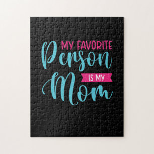 Mutter Kunst Meine Lieblings Person Ist Meine Mom Puzzle
