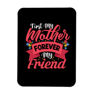 Mutter Kunst Mutter Für Immer Meine Freundin Magnet