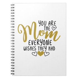 Mutter Kunst Sie sind die Mama, die jeder will Notizblock