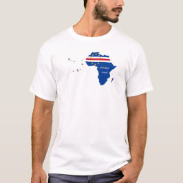 Mutter Land Afrika Cabo Verde Inseln T-Shirt
