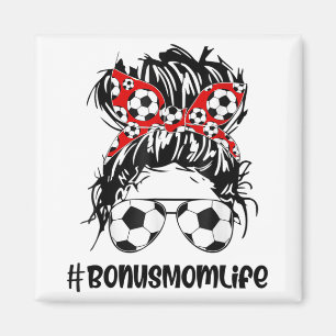 Mutter Leben Fußball Bonus Mama Muttertag Unordent Magnet