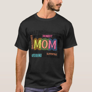 Mutter Leben Glücklich Mütter vintage T-Shirt