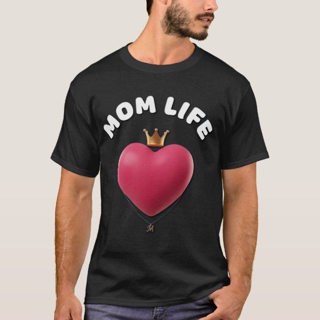 Mutter Leben T-Shirt (Vorderseite)