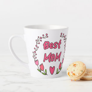 Mutter Liebe Blossom - Beste Mama je Milchtasse