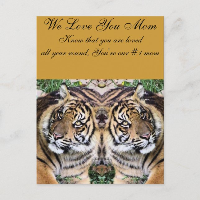 Mutter Liebe_ Postkarte (Vorderseite)