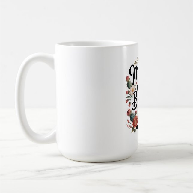 Mütter machen das Leben mit ihrer Liebe schön Kaffeetasse (Links)