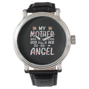 Mutter macht meine Mutter einen Engel Armbanduhr