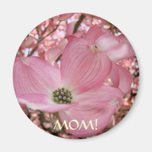 MUTTER-MAGNETE Geschenke Rosa Dogwood-Blüten Frühl Magnet
