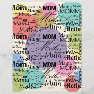 Mutter Mama Mum Mama Mommy Flyer