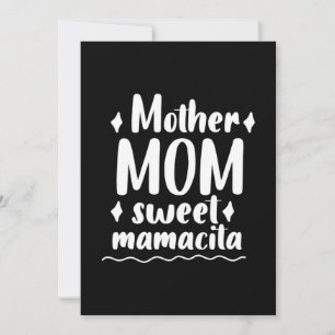 Mutter Mama Sweet Mamacita Feiertagskarte