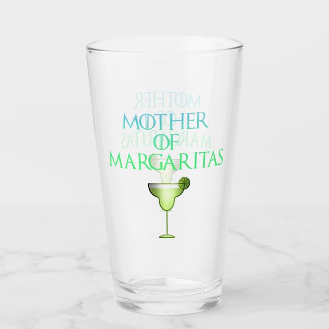 Mutter Margaritasdes lustigen Tequila-Cocktails Glas (Vorderseite)